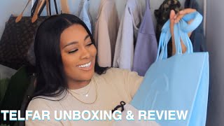 TELFAR SHOPPING BAG UNBOXING  IS IT WORTH ALL THE HYPE [upl. by Gothard]