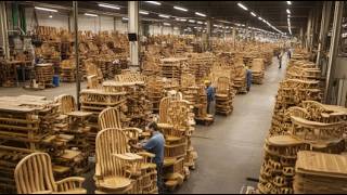 Visit The Leading Wooden Furniture And Wooden Art Chair Factories In Japan and Italy [upl. by Adnuahsal]