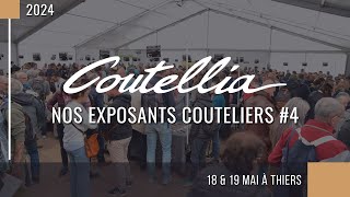 Coutellia 2024  couteliers dart et couteliers fabricants 4 [upl. by Farmelo]