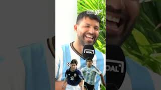 ¿Quién fue el mejor en su etapa juvenil 👀 futbol argentina messi aguero premierleague laliga [upl. by Hillegass]