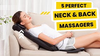 Top 5 Best Neck And Back Massagers For 2024 [upl. by Sweyn]