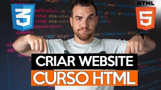 Como criar um site html passo a passo  Curso de HTML para Iniciantes [upl. by Nofpets686]