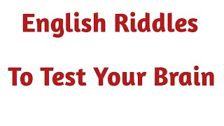 English grammar quiz and riddles  only a genius can get this riddles [upl. by Bobby67]