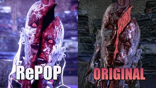 Lollipop Chainsaw RePop vs Original All Bosses Side by Side Comparison  4K60ᶠᵖˢ [upl. by Maurice407]