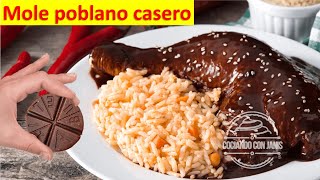 Cómo Hacer Mole Poblano Artesanal con Chocolate Abuelita 🍫  Receta Paso a Paso 1️⃣ Secreto Revelado [upl. by Nohsav]