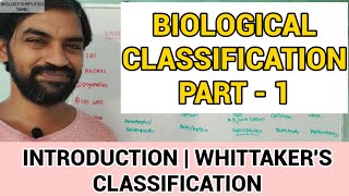 Biological classification  Whittakers five kingdom classification [upl. by Limann854]