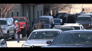 Funeral of Yo Gottis brother Big Jook draws heavy police presence [upl. by Naquin]