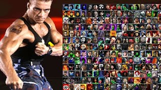 Mortal Kombat Project Krossovers 2024 amp Jean Claude Van DammeGUILE Playthrough [upl. by Traci]