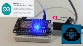 How to program ESP8266 ESP12E NodeMCU using Arduino IDE  getting started with LED blink [upl. by Trinl745]