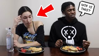 Telling My Girlfriend Her Cooking Tastes DISGUSTING… Prank [upl. by Hnid]