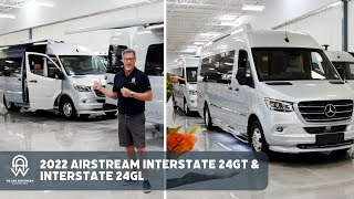 Airstream Interstate 24GT amp 24GL Walkthrough [upl. by Yenobe]