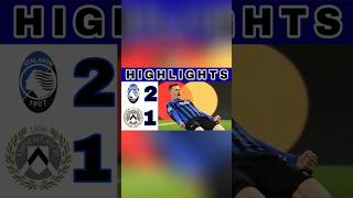 Atalanta vs Udinese  Atalanta Udinese  Highlights and Goals Serie A Liga Italia [upl. by Lain98]