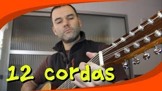 Violão de 12 cordas nut trocar cordas e outras coisas [upl. by Neelasor]