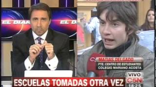 C5N  EDUCACION ESCUELAS TOMADAS OTRA VEZ PARTE 1 [upl. by Previdi]