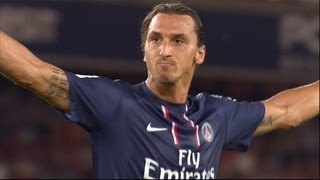 Goal Zlatan IBRAHIMOVIC 90 1 pen  Paris SaintGermain  FC Lorient 22  201213 [upl. by Derfiniw926]