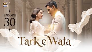 Tark e Wafa Episode 30  6 August 2024 English Subtitles ARY Digital Drama [upl. by Arretal]