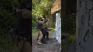 Two man Barricades Training … High Low corsiditiro training pistol military police tactical [upl. by Sanborne]