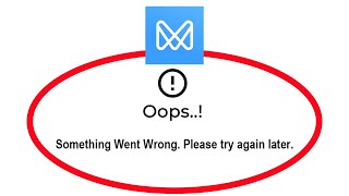 Fix Monese Apps Oops Something Went Wrong Error Please Try Again Later Problem Solved [upl. by Noret]