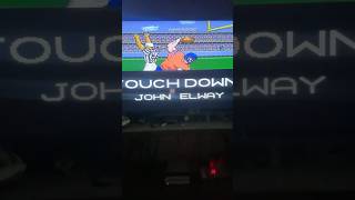 John Elway with the 10 yard TD run [upl. by Eedrahs]