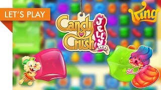 Lets Play  Candy Crush Jelly Saga Level 1404  1410 [upl. by Galang765]