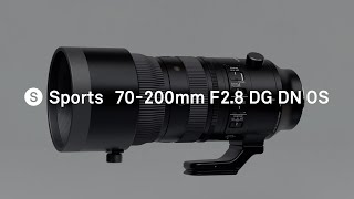 SIGMA 70200mm F28 DG DN OS  Sports  Features [upl. by Akfir]