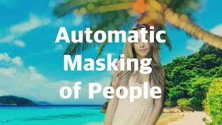 Automatic masking of people with Superimpose X [upl. by Ordnagela763]