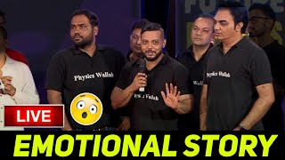 Emotional Story 🤯  Rajwant Sir OP Sachin Sir OP  VIJAY DIWAS Celebration  PhysicsWallah [upl. by Novek]