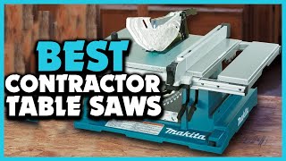 ✅Top 5 Best Contractor Table Saws Of 2023 Reviews [upl. by Ahseret]