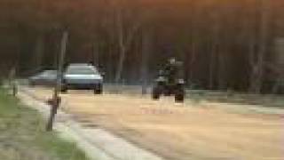 Yamaha Banshee vs Supercharged Integra [upl. by Ajat]