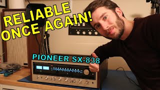 Making A Pioneer SX838 Reliable [upl. by Yenhoj948]