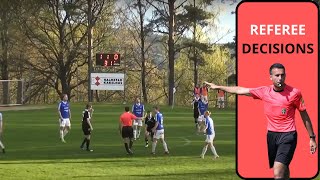 Referee decisions Div 4 2 [upl. by Immas]