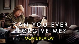 Can You Ever Forgive Me  Movie Review [upl. by Chemar706]