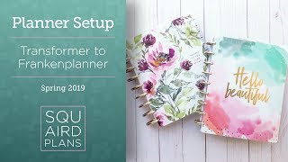 New Planner Setup  Spring 2019  Happy Planner [upl. by Eerrahs]