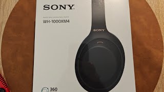 Unboxing the Sony WH1000XM4 Still the KING of ANC sounding headphones in 2024 sony wh1000xm4 [upl. by Balf]