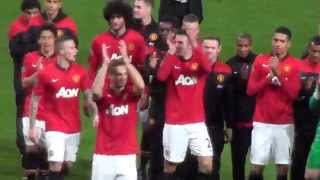 Goodbye Nemanja Vidic  Salutes the Stretford End  His Final Speech  His Final Lap of Honour [upl. by Shela825]