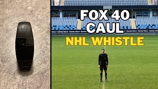 Fox 40 Caul  NHL Whistle  Sound Review amp dB Test [upl. by Neibart774]