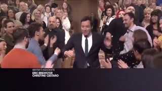 The Tonight Show Jimmy Fallon High Fives 103014 [upl. by Enomys]