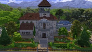 The Sims 4 Maxis  Lots ep 483 Old Ravenwood Estate LampD [upl. by Arahsit]