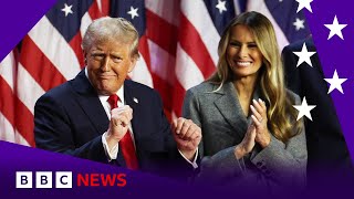 How US election night unfolded  BBC News [upl. by Clementius]