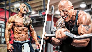 51yearsold The Rock training routine is INTENSE [upl. by Penney292]