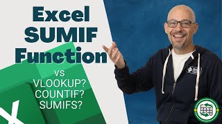 Excel How To SUMIF Function [upl. by Asseneg]