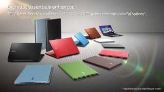 Acer Aspire E Serie Product Demo [upl. by Laflam]