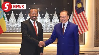 Msia appreciates Ethiopias unequivocal support in BRICS  says Anwar [upl. by Ellebana]