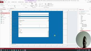 How to design User Interface in MS access 2024 [upl. by Nodyl]