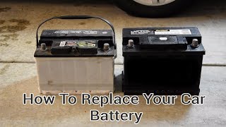 How To Change A Car Battery VW Passat V6  Audi  18T Toms Garage Fix [upl. by Sucramat]