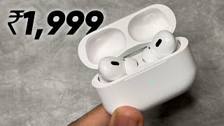 AirPods Pro 2nd Generation Unboxing  Type C amp ANC Clone  Sound Quality Review in Hindi [upl. by Rento]