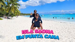 ISLA SAONA ILHA PARADISÍACA EM PUNTA CANA [upl. by Haelem]