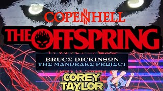 The Offspring  Bruce Dickinson Corey Taylor Copenhell 2024 [upl. by Starla]