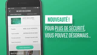 Comment piloter votre carte bancaire depuis l’application Mes Comptes [upl. by Ethban]