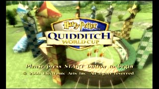 Harry Potter Quidditch World Cup  Gameplay PS2 [upl. by Latea]